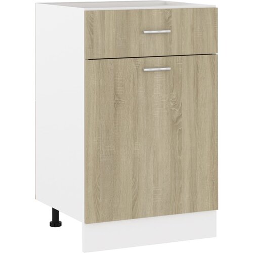 vidaXL Spodnja omarica s predalom sonoma hrast 50x46x81,5 cm, (20622271) Cene