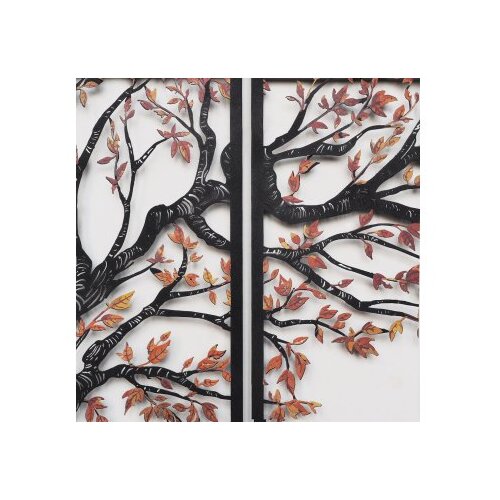 Wallxpert zidna dekoracija autumn vibes set of 4 APT740 l Slike