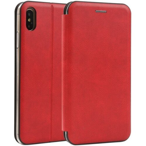 MCLF11-XIAOMI redmi note 9 futrola leather flip red Slike