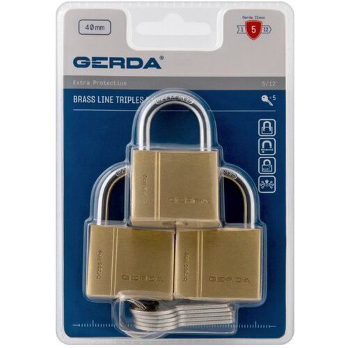 Shumee GARNITURA 3-TROJNIH KLJUČAVNIC BRASS LINE KMZ S40, BLIS, (21258329) Cene