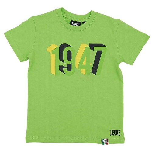 Leone 1947 Majice s kratkimi rokavi Boy T-Shirt Short Sleeves Basic Zelena Cene