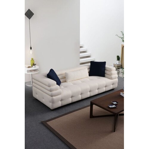 Atelier Del Sofa Trosed Boston 3, 255x102x75 cm, Bijela Slike