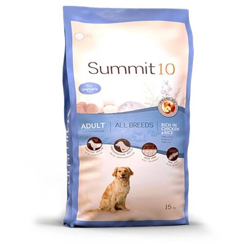 Summit 10 adult all breeds piletina i pirinač 15 kg Cene
