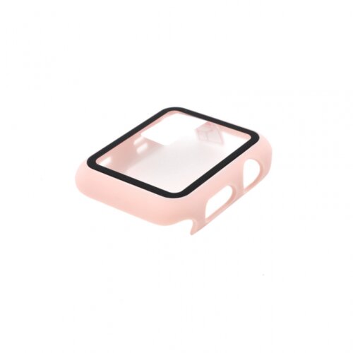 Tempered glass case za iwatch 42mm pink Slike