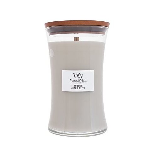 WoodWick fireside dišeča svečka 610 g unisex Cene