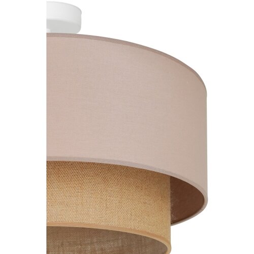  duolla - plafonski luster boho 1xE27/15W/230V pr. 45 cm bež/braon Slike