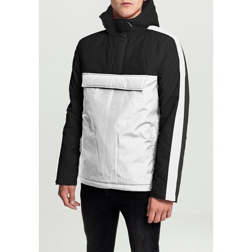 UC Men 3-Tone Padded Hooded Jacket WHT/BLK/BLK Slike