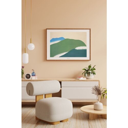 Wallity uramljena slika Lmnmdlkahve10, 33x48 cm Cene