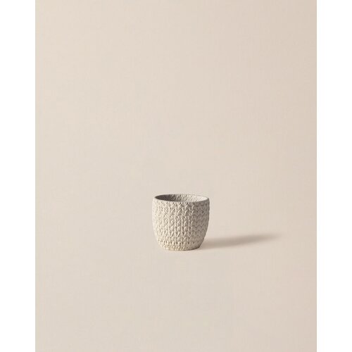 Madame coco Saksija za cveće Dolly, 11cm, Bela Cene