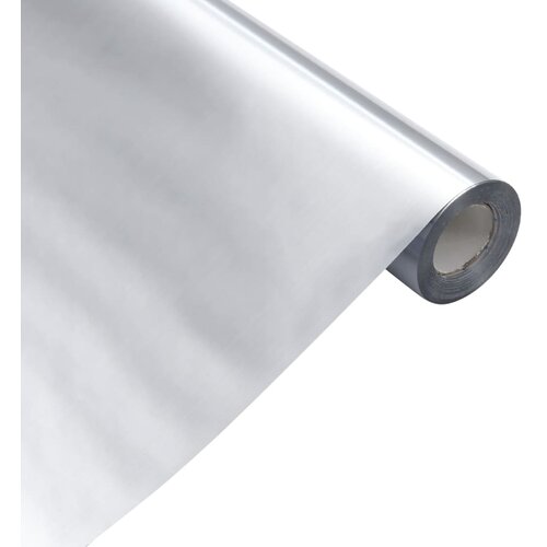  Naljepnica za namje&amp;scaron;taj samoljepljiva srebrna 90 x 500 cm PVC Slike