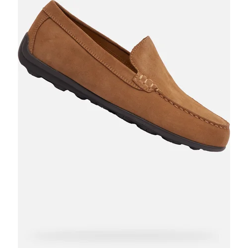 Geox Light brown men's moccasins Spherica EC16 - Men's