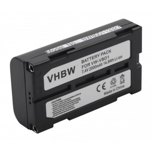 VHBW Baterija VW-VBD1 / BN-V812 za Panasonic AG-EZ1 / NV-DA1EN / PV-DV700, 2000 mAh Cene
