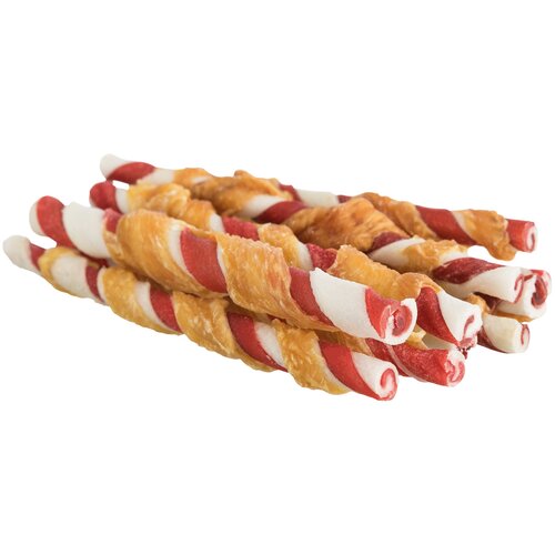 Trixie barbecue chicken chewing rolls 12cm 105g Slike