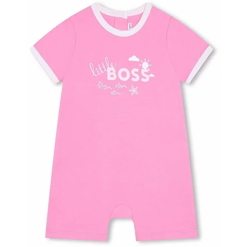Boss Kombinezon za bebe boja: ružičasta