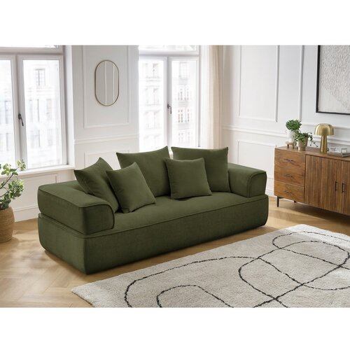 Bobochic Paris Zelena sofa od &amp;scaron;enila 237 cm Whesley &amp;ndash; Slike