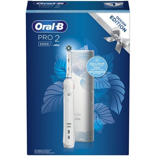 Oral-b PRO2 2500 WHITE+Travel Case električna četkica za zube Cene
