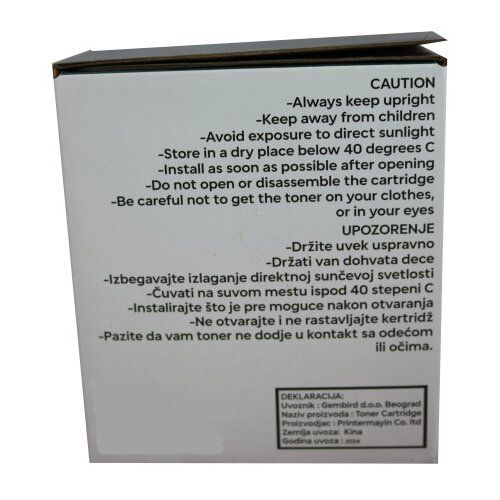 Gembird toner C-TK5230 y (low temperature toner) zam. kaseta za kyocera yellow 2.2k Slike