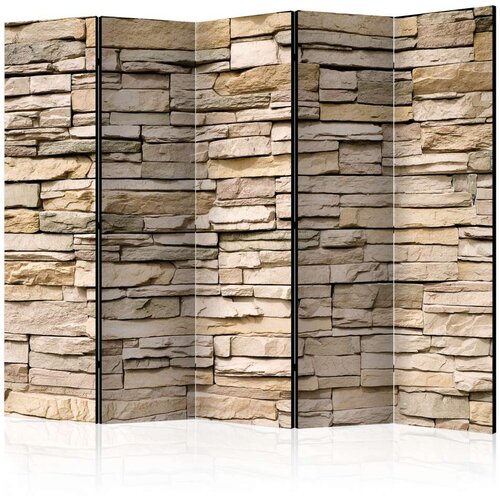  Paravan u 5 dijelova - Decorative Stone II [Room Dividers] 225x172 Cijene