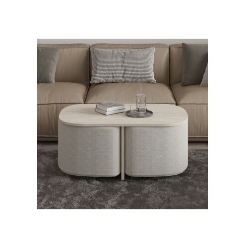Hanah home Sto za dnevnu sobu Twin Travertine Slike