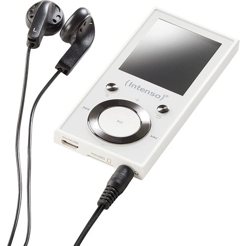 Intenso MP3 predvajalnik Video Scooter BT 16GB - bel Cene