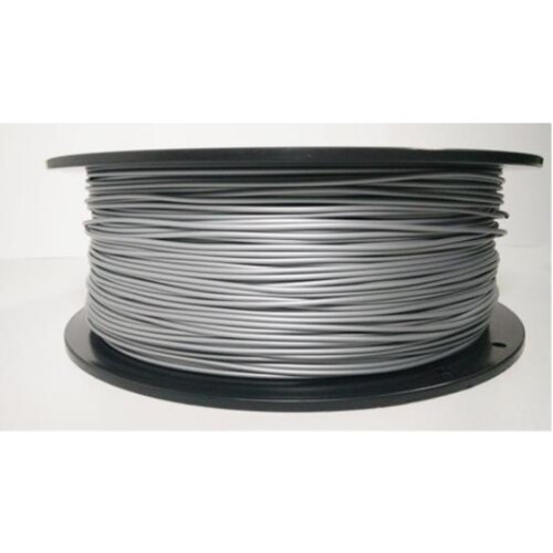 Filament for 3D, ABS, 1.75 mm, 1 kg, silver ABS silver Slike