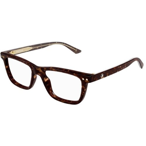 Mont Blanc MB0322O 006 ONE SIZE (53) Havana/Kristalna Slike