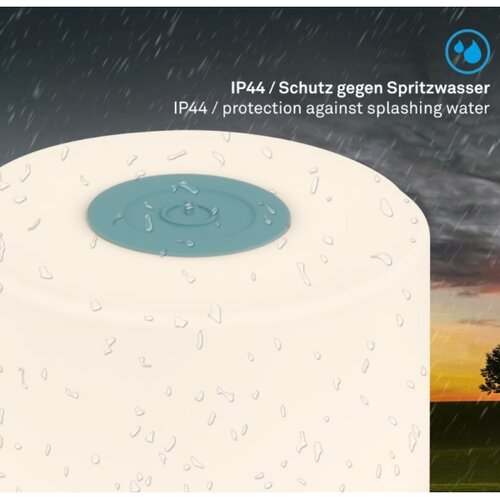 BRILONER 7461010 - LED prigu&amp;scaron;iva punjiva stona lampa LED/2W/5V IP44 plava Slike