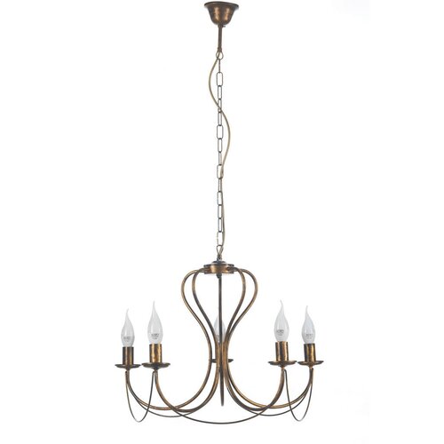 ONLI luster na lancu candela 5xE14/6W/230V bronzana Cene