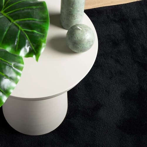  OVIEDO kratkih vlakana crni 120 x 120 cm Slike
