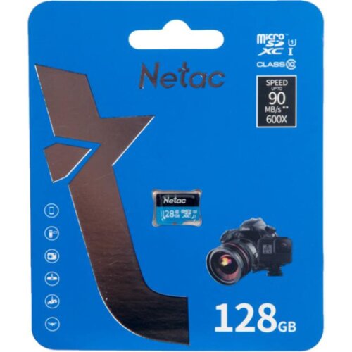 Netac Micro SDXC 128GB P500 Standard NT02P500STN-128G-S Slike