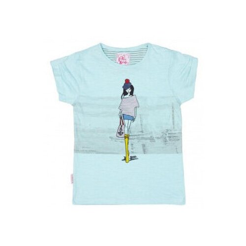 Miss Girly Majice s kratkimi rokavi T-shirt fille FABORD Zelena Cene