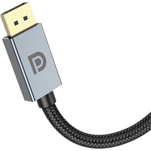 Hoco. Kabl display port na display port, US04, 2 met - US04 2M, Sivi Slike