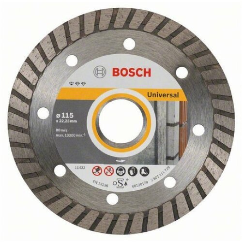 Bosch dijamantska rezna ploča standard for universal turbo 2608603249, 115 x 22,23 x 2 x 10 mm Cene