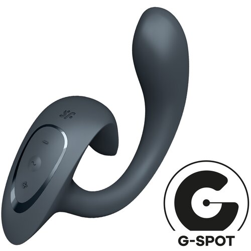Satisfyer G for Goddess 1 - Brezžični vibrator za klitoris in točko G (siv) Slike