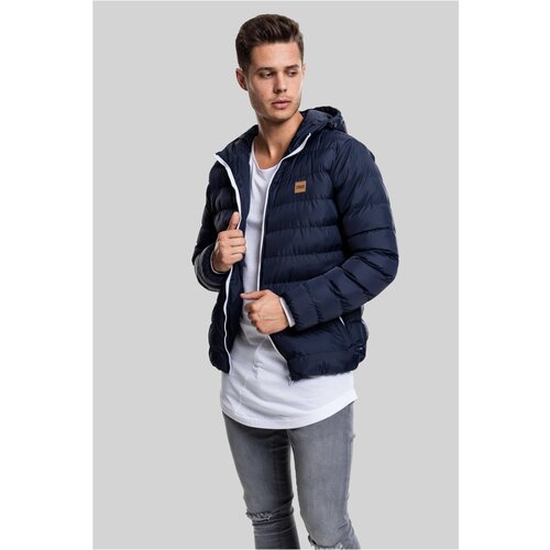 Urban Classics Basic Bubble Jacket nvy/wht/nvy Slike