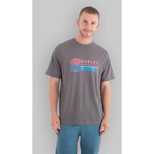 Hurley Printing Press Habilit T-Shirt dark stone grey Cene