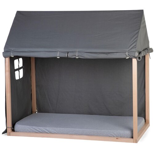 Childhome navlaka za okvir kreveta hi&amp;scaron;ka anthracite 70x140 Slike