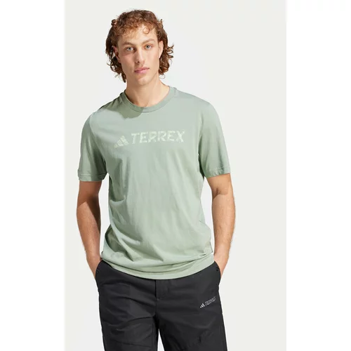 Adidas Majica Terrex Classic IN4688 Zelena Regular Fit