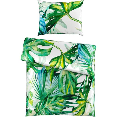 Esposa posteljnina jungle 140/200 cm saten večbarvno Cene