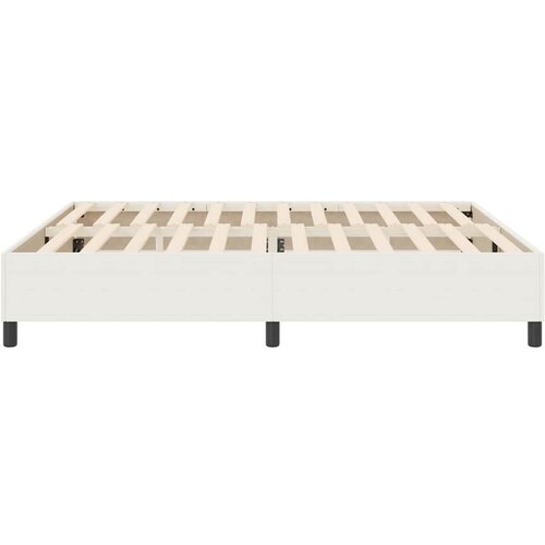  Krevetna platforma Krema 180 x 200 cm Kordura tekstil Slike