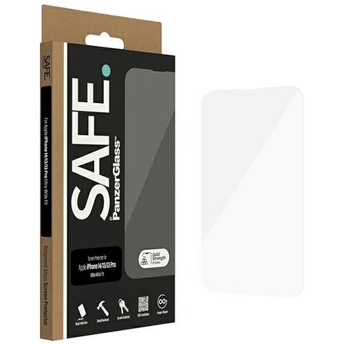 PanzerGlass SAFE BY KALJENO STEKLO ULTRA-WIDE FIT ZA IPHONE 14 13 PRO, (21911580) Slike
