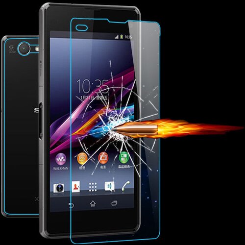  Zaščitno kaljeno steklo za Sony Xperia Z1 compact - spredaj + zadaj Cene