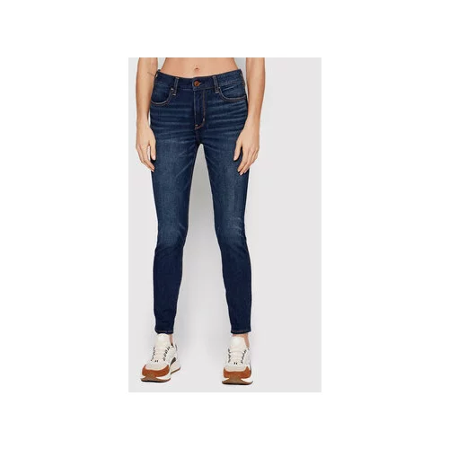 American Eagle Jeans hlače 043-0433-2426 Mornarsko modra Jegging Fit