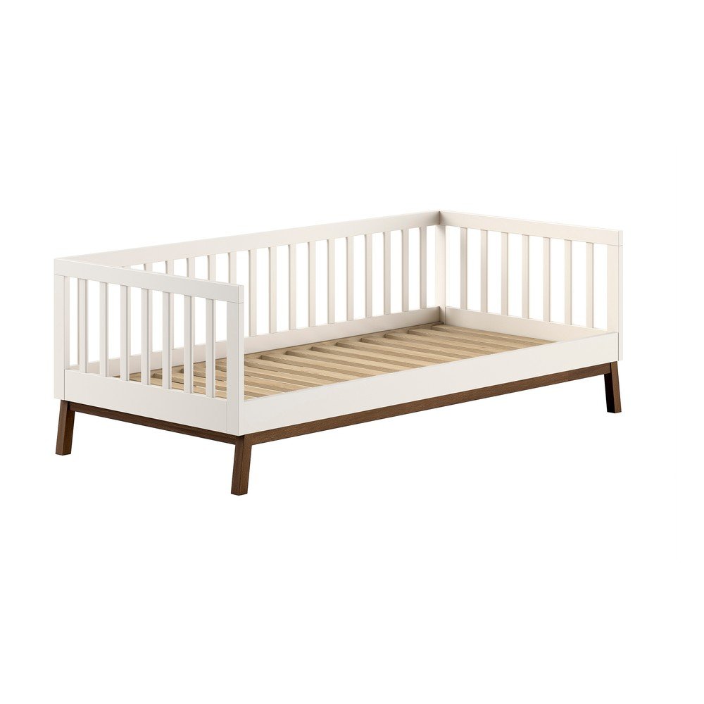 Vipack Bež otro&scaron;ka postelja iz masivnega bora z letvenim dnom 90x200 cm Sezane &ndash; Cene