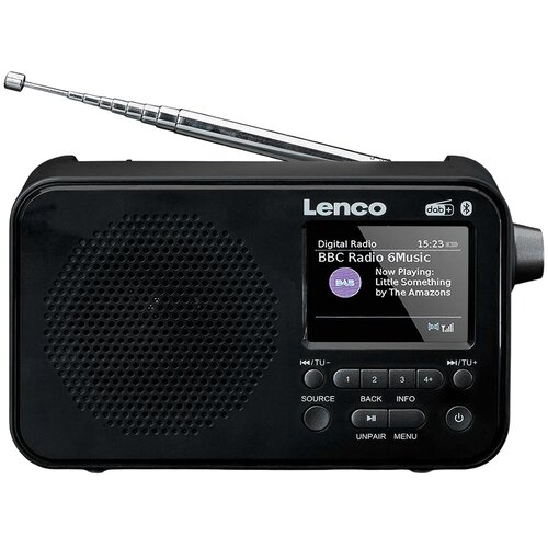 Lenco Prenosni DAB+ FM radio Bluetooth TFT 2.4" PDR-036, (5000299477) Cene