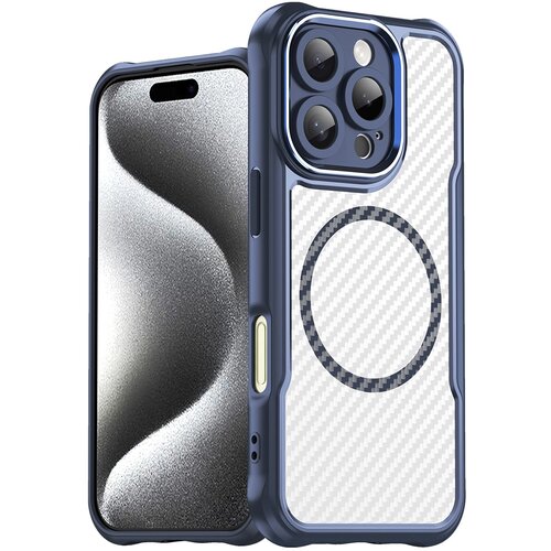 HURTEL SILIKONSKI OVITEK LEADING SERIES ZA MAGSAFE ZA IPHONE 16 PRO MAX MODER, (21899317) Cene
