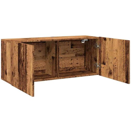 vidaXL Stenska TV omarica starinski les 100x30x41 cm Cene