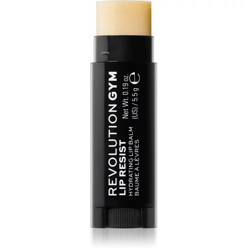 Makeup Revolution Gym zaščitni balzam za ustnice za športnike odtenek Vanilla 5,5 g