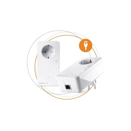 DEVOLO Magic 1 LAN Starter Kit Powerline početni komplet 8295 EU Powerline 1200 MBit/s Slike