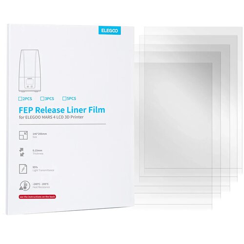 Elegoo FEP Folie 5er Set - Mars 5/Ultra Cijene